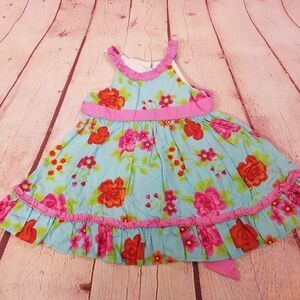 Lily Bird longsleeve dress 6-9 months
